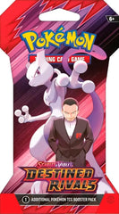 Pokémon Scarlet & Violet Destined Rivals artwork with Team Rocket theme, vibrant colors.