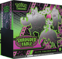 Pokémon Shrouded Fable ETB booster packs for expanding your Scarlet & Violet collection