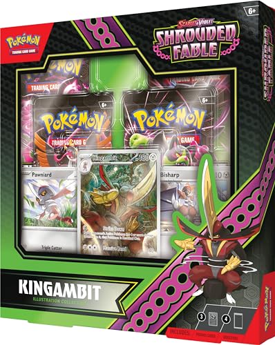 Kingambit illustration rare box features bold colors that catch the eye on shelves.