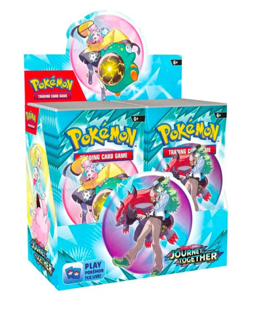 Pokemon SV09 Journey Together booster box with 36 packs for exciting card collection