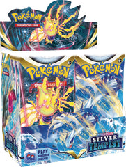 Pokemon Silver Tempest booster display box front view for collectors.