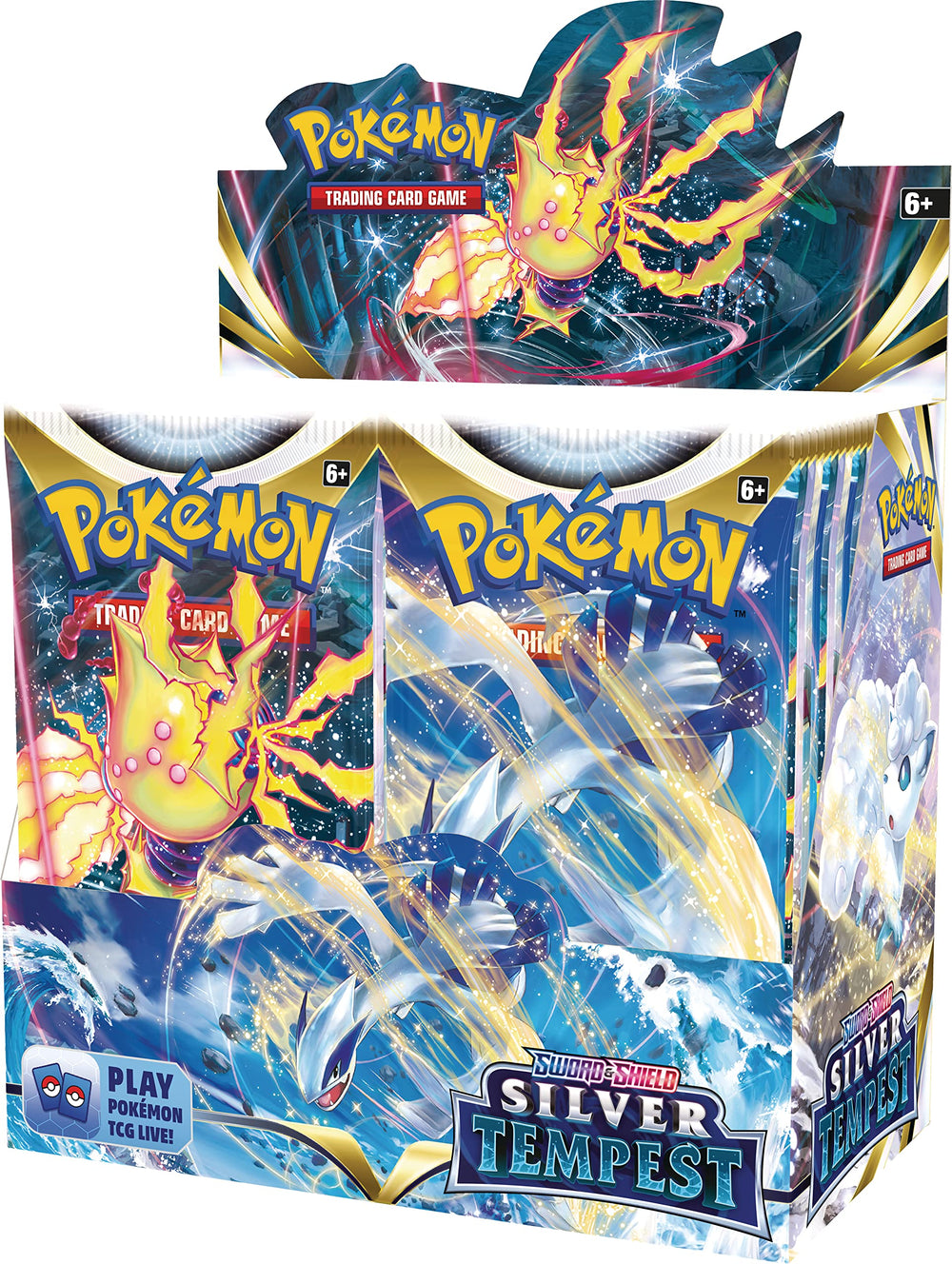 Pokemon Silver Tempest card pack opening inviting exciting pulls.