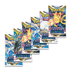 Pokémon Silver Tempest Trainer Gallery cards appear with distinctive art and potential collection value.