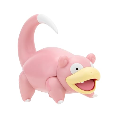 Official Jazwares Pokemon Slowpoke figure, ready for collect-and-play adventures.