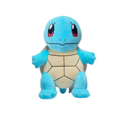Pokémon Squirtle 12-inch plush front view, soft and huggable for kids