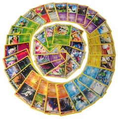 Pokemon TCG 50 shiny foil cards spread enables diverse collection and quick deck-building ideas