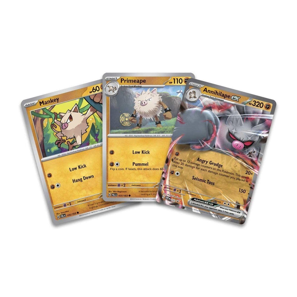 Pokemon TCG Annihilape ex box booster packs expand your deck options.