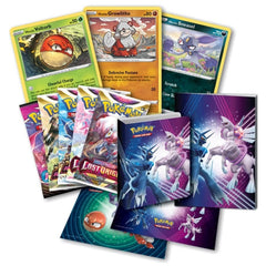 Inside the Chest: booster packs and foil cards ready for play.