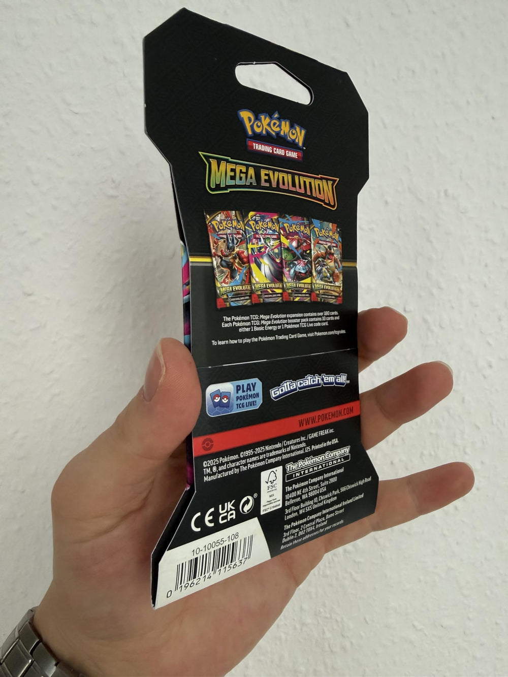 Pokemon TCG Mega Evolution artwork showcasing dramatic energy and card design