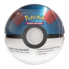 Pokémon TCG Poke Ball Tin Series 9 booster packs visible inside for ready battles
