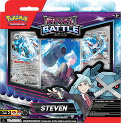 Pokémon TCG Rival Battle Deck deck box keeps cards organized