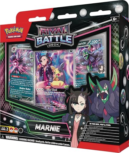 Pokémon TCG Rival Battle Deck Marnie: large metallic coin for flipping during setup