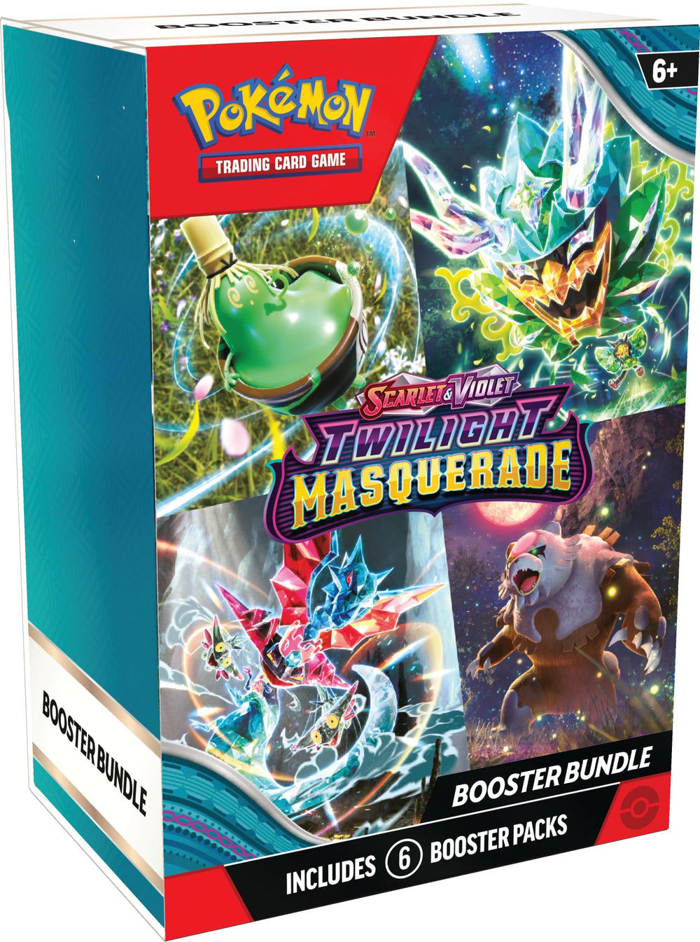 Pokémon TCG Twilight Masquerade boosters pack front, ideal for expanding your collection.