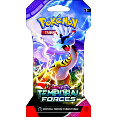 Pokémon Temporal Forces Walking Wake ex artwork showcases dynamic ex action.