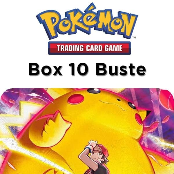 Pokemon VMAX Climax box art featuring Pikachu VMAX and other rarities