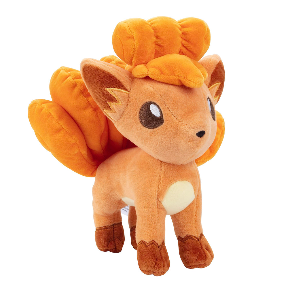 Pokémon Vulpix anime-inspired plush for fans and display.