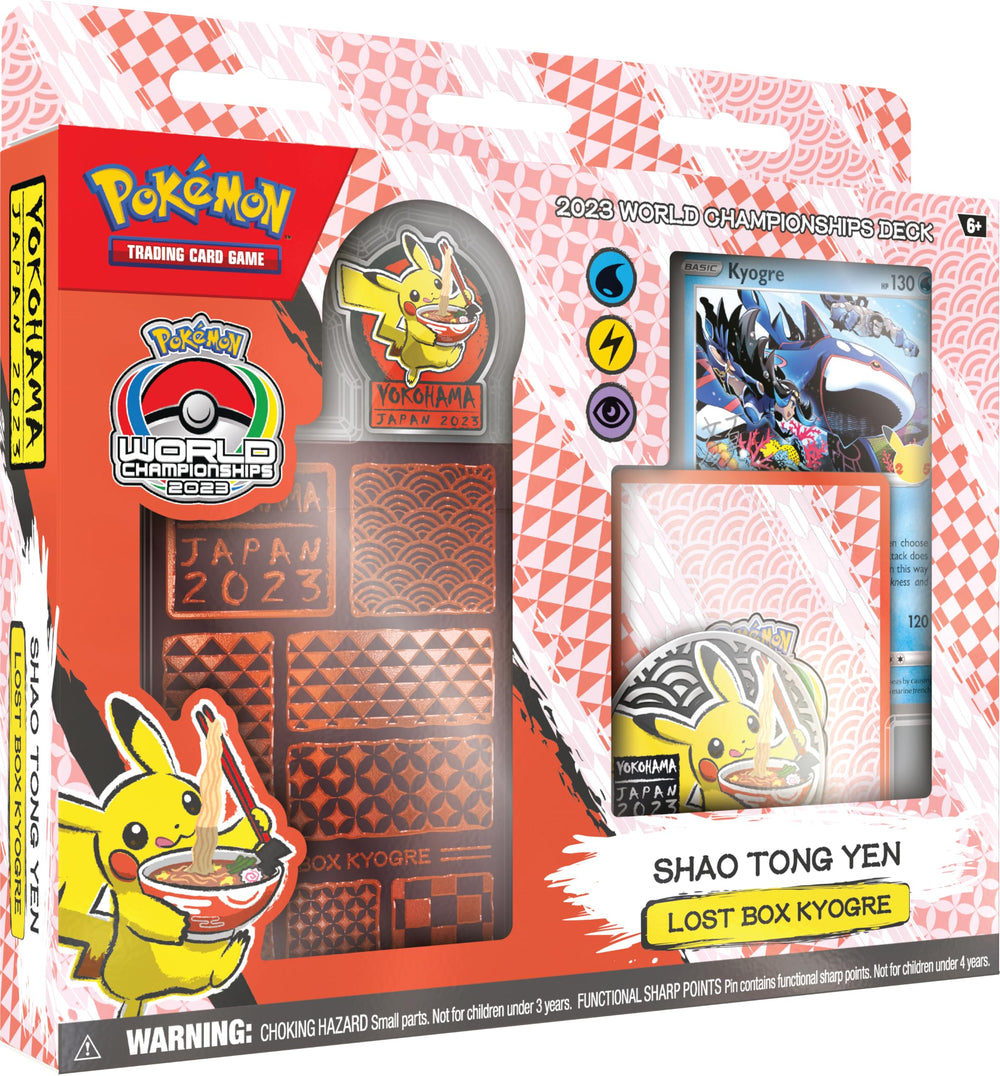 Pokémon Shao Tong Yen World Championships deck front, ideal for display and study.