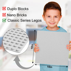 Pokiiulk adhesive-backed baseplate ideal for wall displays and secure bricks.