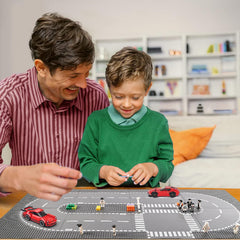 Pokiiulk city building baseplates support imaginative play adventures