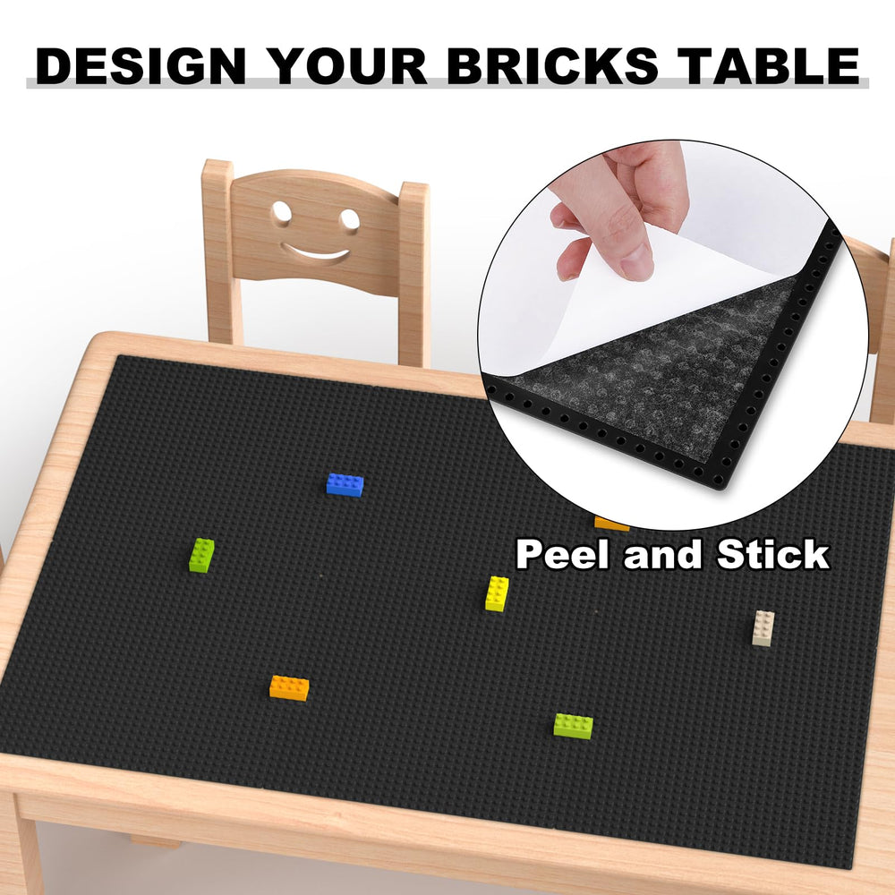 Pokiiulk six-pack baseplates provide organized foundations for portable brick displays.