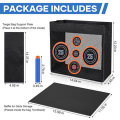 Pokiiulk darts shown with Nerf Elite blasters for reliable compatibility across models.