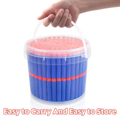 Pokiiulk foam darts EVA material soft and durable.