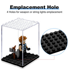 Pokiiulk stackable design lets you expand your display without extra bases.
