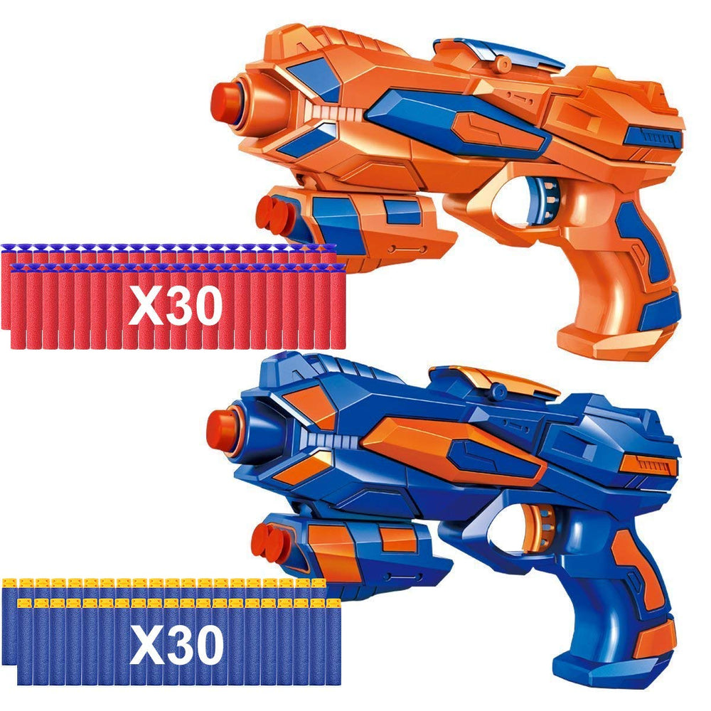 POKONBOY 60-dart refill set keeps battles going longer.