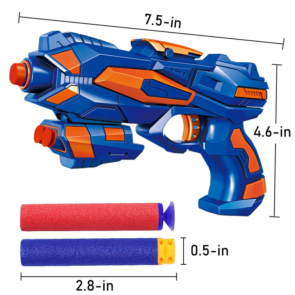 POKONBOY blaster gun closeup showing durable ABS plastic construction.