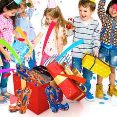 POKONBOY gift-pack blaster set is ready for birthdays or party favors.