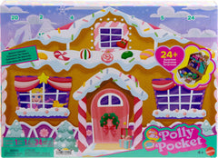 Polly Pocket Advent Calendar exterior decorations add holiday charm