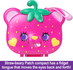 Polly Pocket fidget tongue with moving eyes for tactile play.