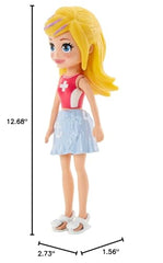 Polly Pocket Impulse Doll accessories view, ready for imaginative storytelling.