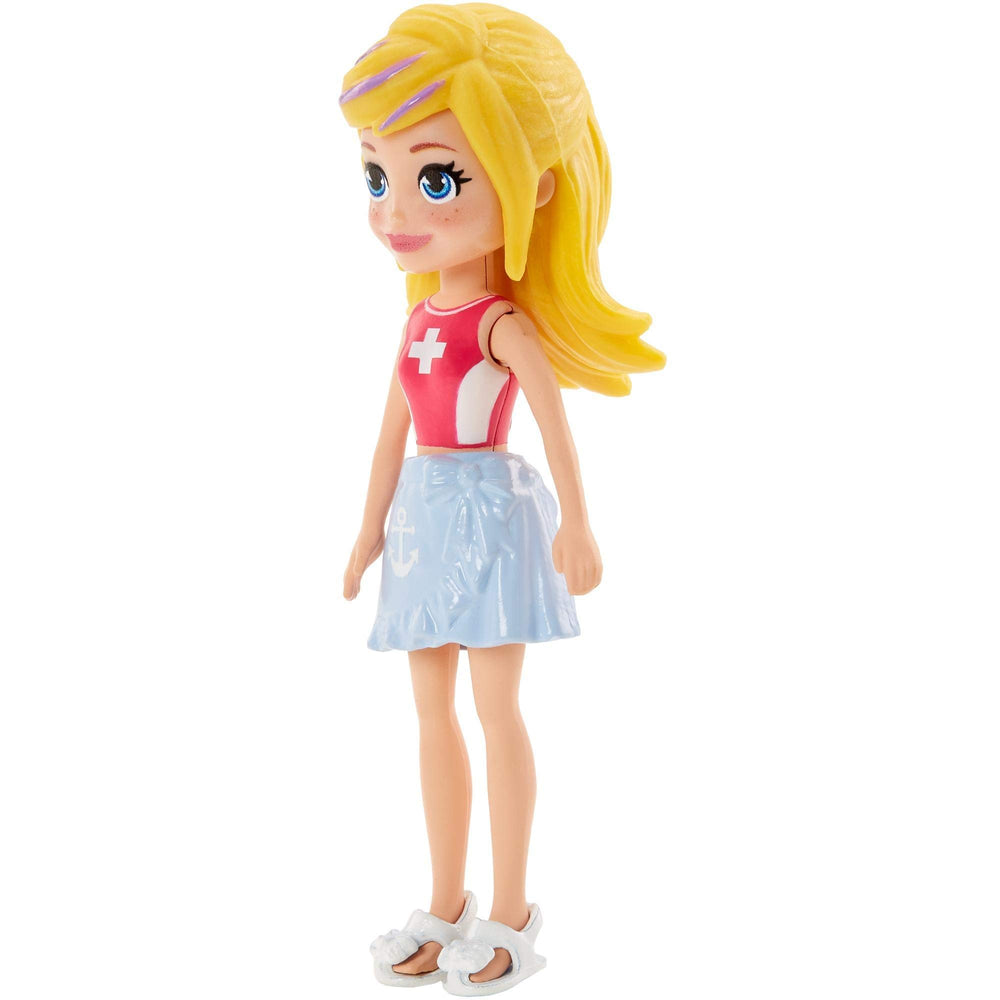 Polly Pocket Impulse Doll in hand, easy for small hands to grasp.