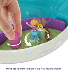 Polly Pocket Rainbow Dream dolls featuring micro Polly and Shani for imaginative play.