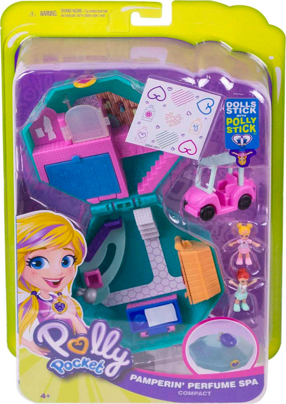 Compact is travel-friendly for pampered Polly Pocket adventures