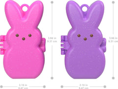 Polly Pocket Peeps themed basket ready for egg-hunt adventures.