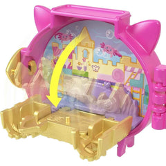 Polly Pocket spinning starfish wheel adds dynamic ocean fun.