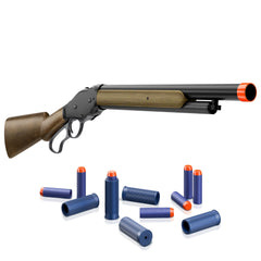 Poloma shell-ejecting toy gun with lever-action for immersive play.