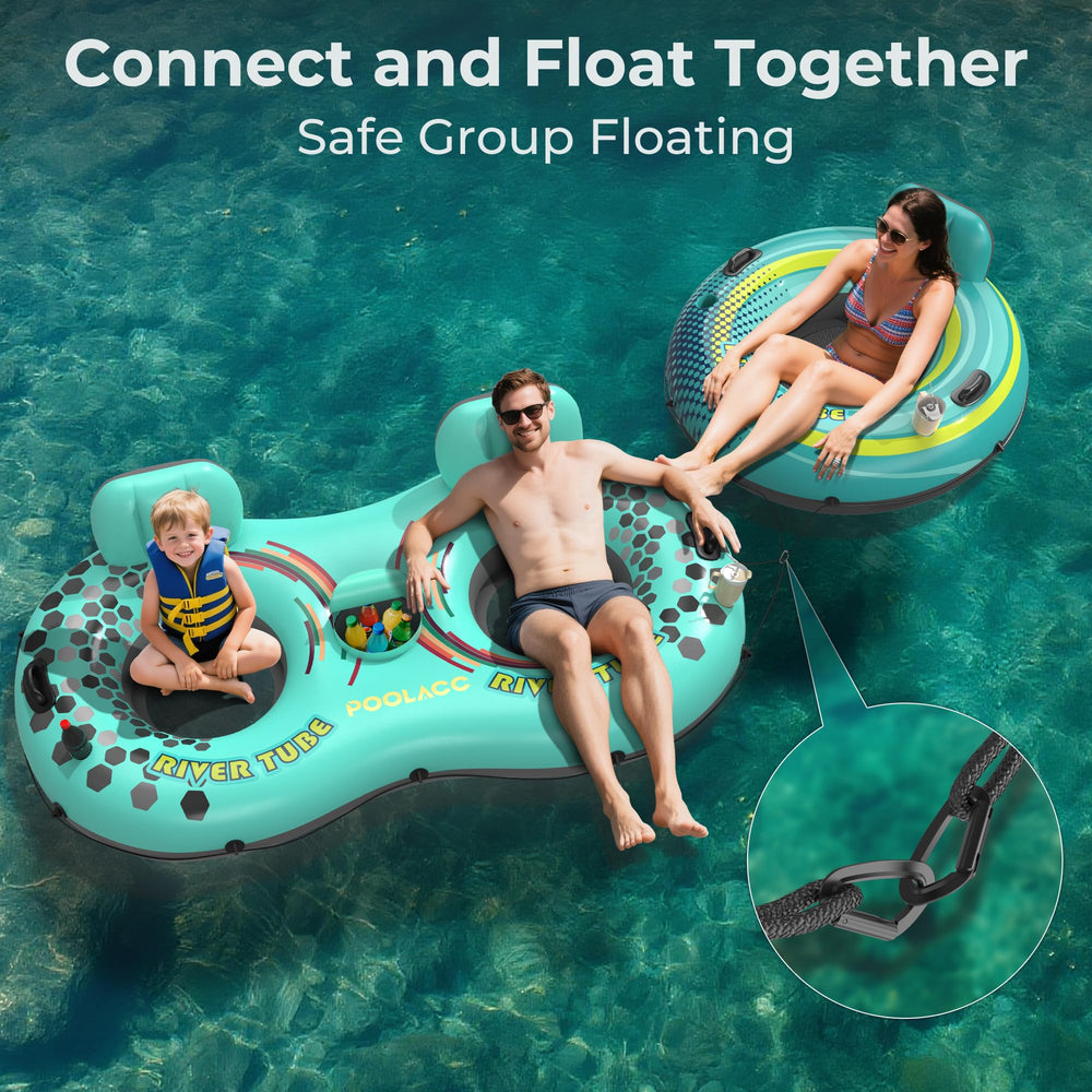 POOLACC Includes repair patch and instructions for peace of mind.