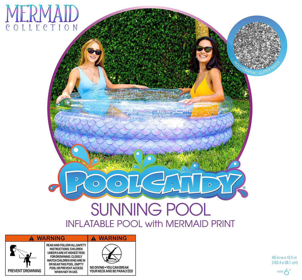 PoolCandy Durable PVC vinyl float ensures long-lasting use during pool season.