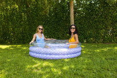 PoolCandy Glitter Mermaid float for sunny days and poolside lounging.