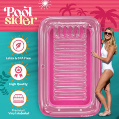 POOLSIDER fill with water to create a private pool in seconds.