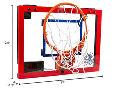 Pop-A-Shot Super Slam compact design fits bedrooms, offices, dens for versatile use.