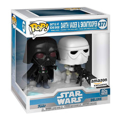 Snowtrooper armor and sculpt detail highlighted on POP Deluxe figure.