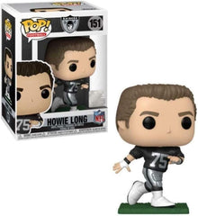 POP Howie Long figure secured by box protector for safe storage.