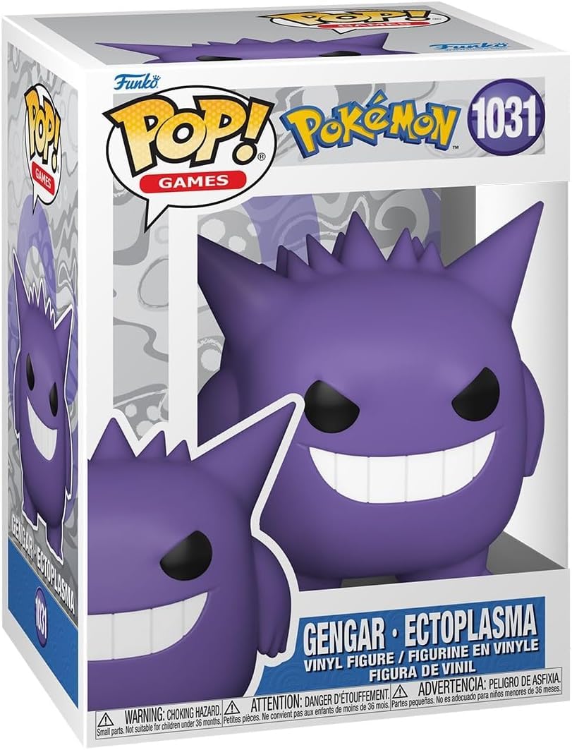 POP Gengar figure in box protector, ensuring safe storage