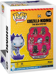 POP Godzilla x Kong figure with multicolor finish for display.
