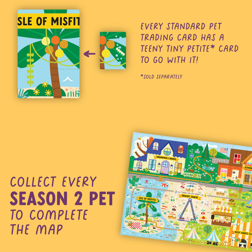 Pop It! Pets Season 2 collector grid showing progress and collection goals.