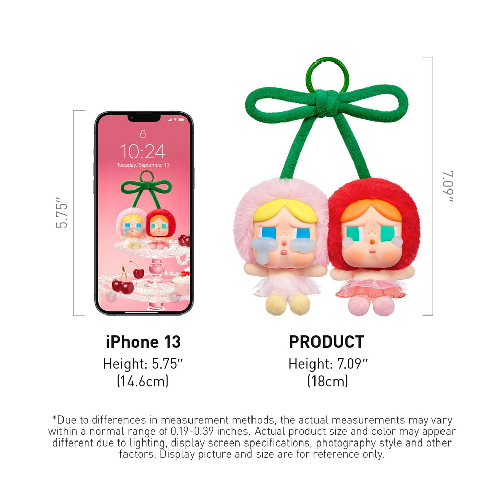 POP MART Crybaby Love You Cherry Much packaging, ready-to-gift collectible for friends or family.
